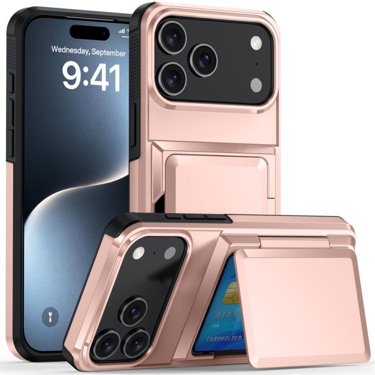 Kalebol Flip Card Wallet Holder Shockproof Phone Case, For iPhone 17 Pro Max, For iPhone 17 Pro, For iPhone 17, For iPhone 17 Air