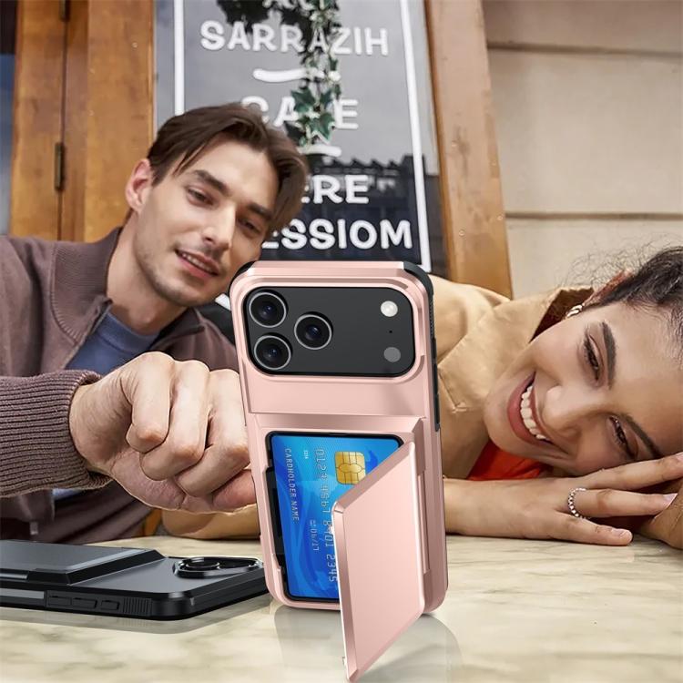 Kalebol Flip Card Wallet Holder Shockproof Phone Case, For iPhone 17 Pro Max, For iPhone 17 Pro, For iPhone 17, For iPhone 17 Air