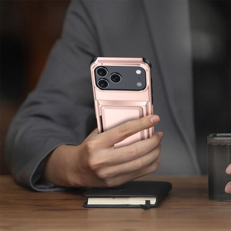 Kalebol Flip Card Wallet Holder Shockproof Phone Case, For iPhone 17 Pro Max, For iPhone 17 Pro, For iPhone 17, For iPhone 17 Air