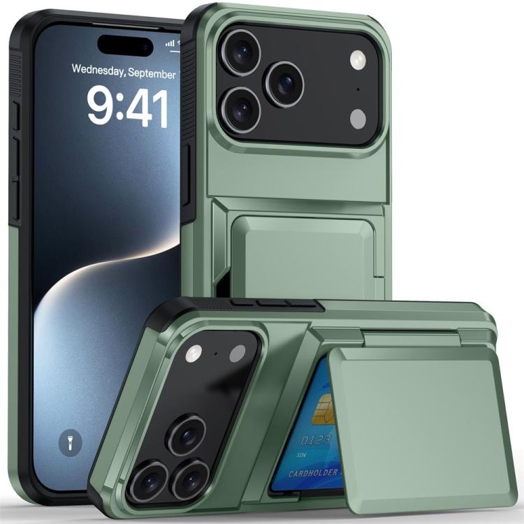 Kalebol Flip Card Wallet Holder Shockproof Phone Case, For iPhone 17 Pro Max, For iPhone 17 Pro, For iPhone 17, For iPhone 17 Air