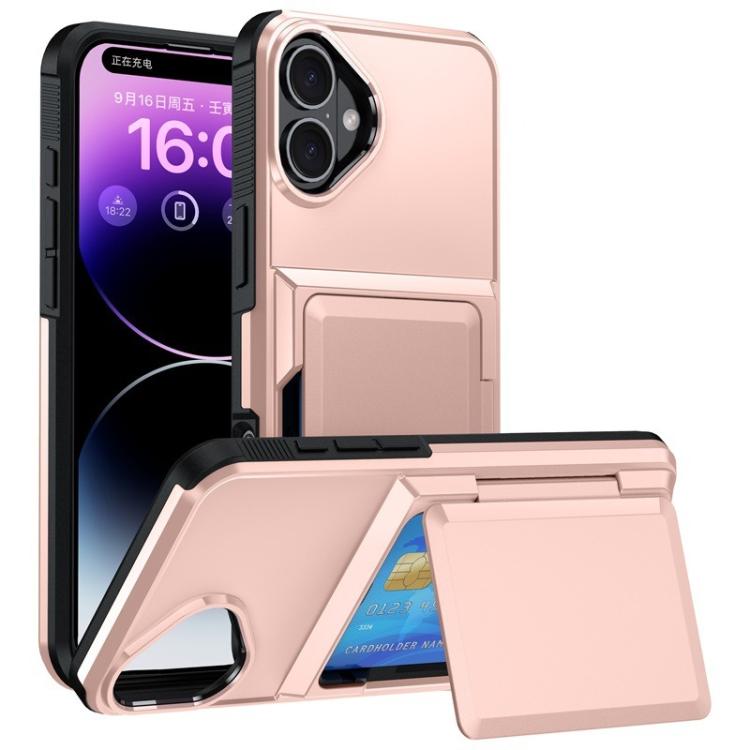 Kalebol Flip Card Wallet Holder Shockproof Phone Case, For iPhone 17 Pro Max, For iPhone 17 Pro, For iPhone 17, For iPhone 17 Air
