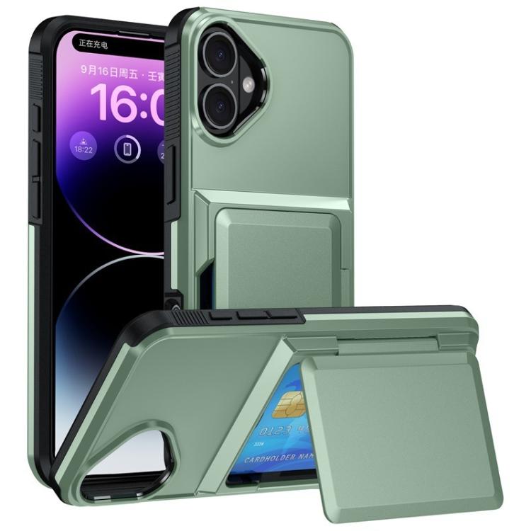 Kalebol Flip Card Wallet Holder Shockproof Phone Case, For iPhone 17 Pro Max, For iPhone 17 Pro, For iPhone 17, For iPhone 17 Air