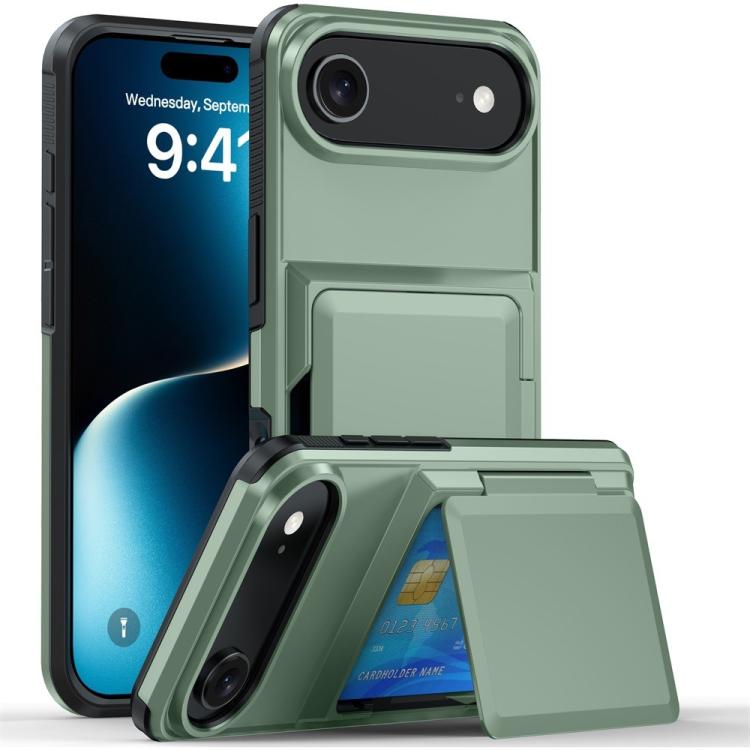 Kalebol Flip Card Wallet Holder Shockproof Phone Case, For iPhone 17 Pro Max, For iPhone 17 Pro, For iPhone 17, For iPhone 17 Air