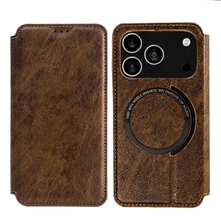 Kalebol Flip Card Slot MagSafe Leather Phone Case, For iPhone 17 Pro Max, For iPhone 17 Pro, For iPhone 17, For iPhone 17 Air