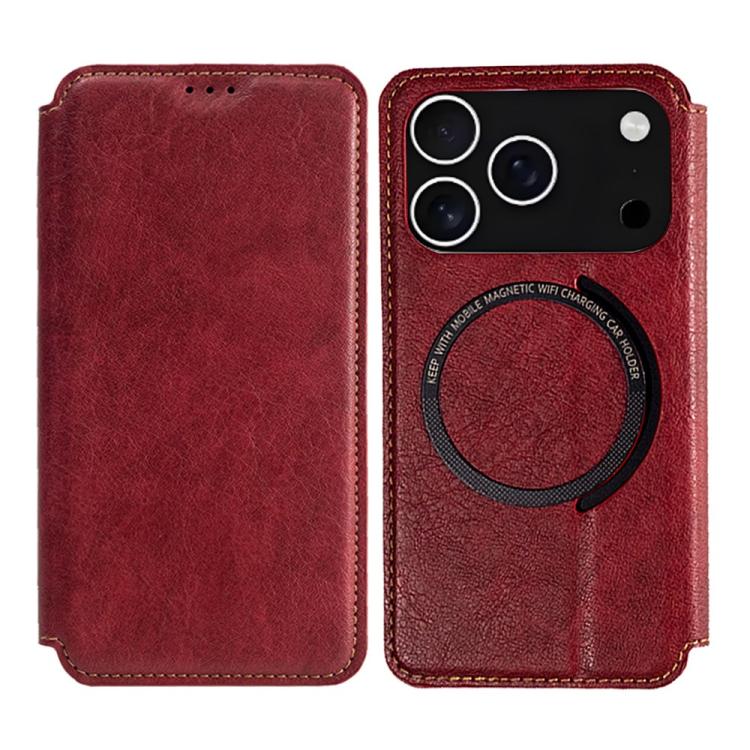 Kalebol Flip Card Slot MagSafe Leather Phone Case, For iPhone 17 Pro Max, For iPhone 17 Pro, For iPhone 17, For iPhone 17 Air