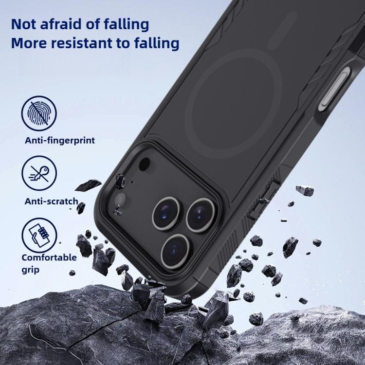 Kalebol 2 in 1 Matte MagSafe Shockproof Phone Case, For iPhone 17 Pro Max, For iPhone 17 Pro, For iPhone 17, For iPhone 17 Air