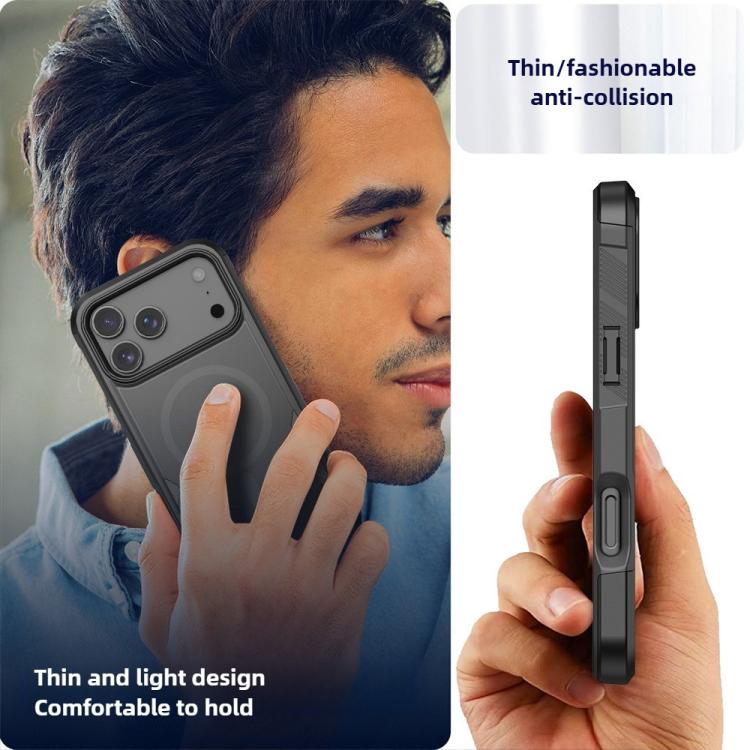 Kalebol 2 in 1 Matte MagSafe Shockproof Phone Case, For iPhone 17 Pro Max, For iPhone 17 Pro, For iPhone 17, For iPhone 17 Air