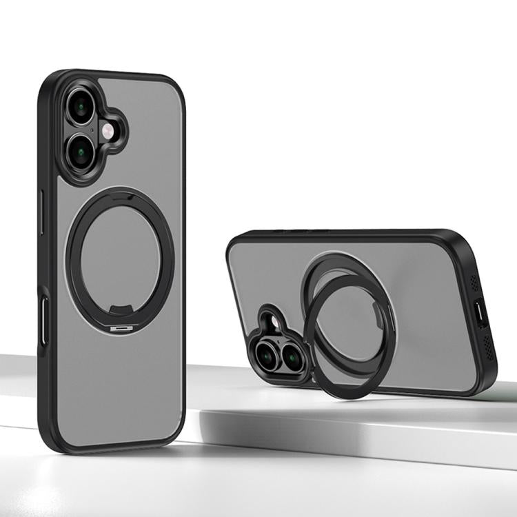 Kalebol Rotating Magnetic Holder MagSafe Phone Case, For iPhone 16 Pro Max, For iPhone 16 Pro, For iPhone 16 Plus, For iPhone 16