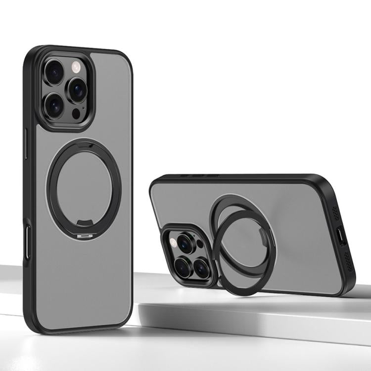 Kalebol Rotating Magnetic Holder MagSafe Phone Case, For iPhone 16 Pro Max, For iPhone 16 Pro, For iPhone 16 Plus, For iPhone 16