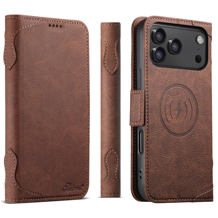 SUTENI J07 Multifunctional Horizontal Flip Magsafe Leather Phone Case, For iPhone 17 Pro Max, For iPhone 17 Pro, For iPhone 17, For iPhone 17 Air