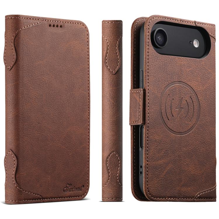 SUTENI J07 Multifunctional Horizontal Flip Magsafe Leather Phone Case, For iPhone 17 Pro Max, For iPhone 17 Pro, For iPhone 17, For iPhone 17 Air