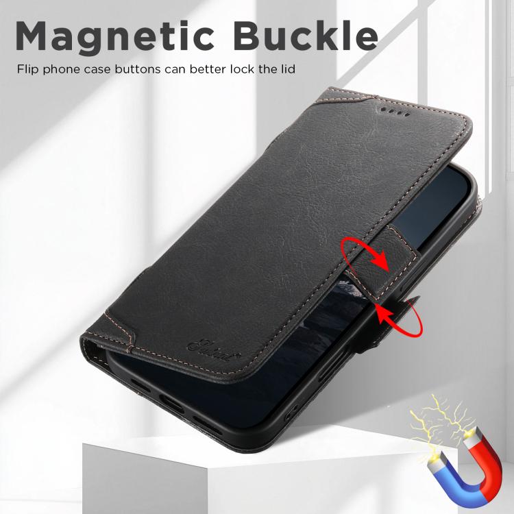 SUTENI J07 Multifunctional Horizontal Flip Magsafe Leather Phone Case, For iPhone 17 Pro Max, For iPhone 17 Pro, For iPhone 17, For iPhone 17 Air