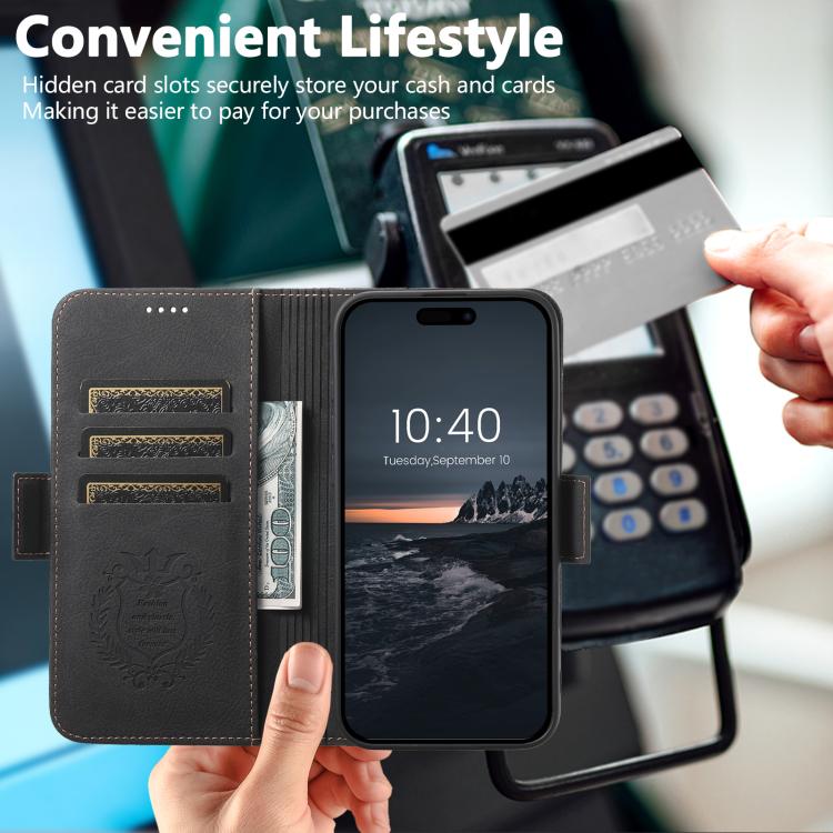 SUTENI J07 Multifunctional Horizontal Flip Magsafe Leather Phone Case, For iPhone 17 Pro Max, For iPhone 17 Pro, For iPhone 17, For iPhone 17 Air
