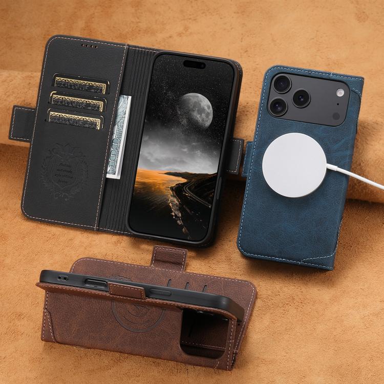 SUTENI J07 Multifunctional Horizontal Flip Magsafe Leather Phone Case, For iPhone 17 Pro Max, For iPhone 17 Pro, For iPhone 17, For iPhone 17 Air