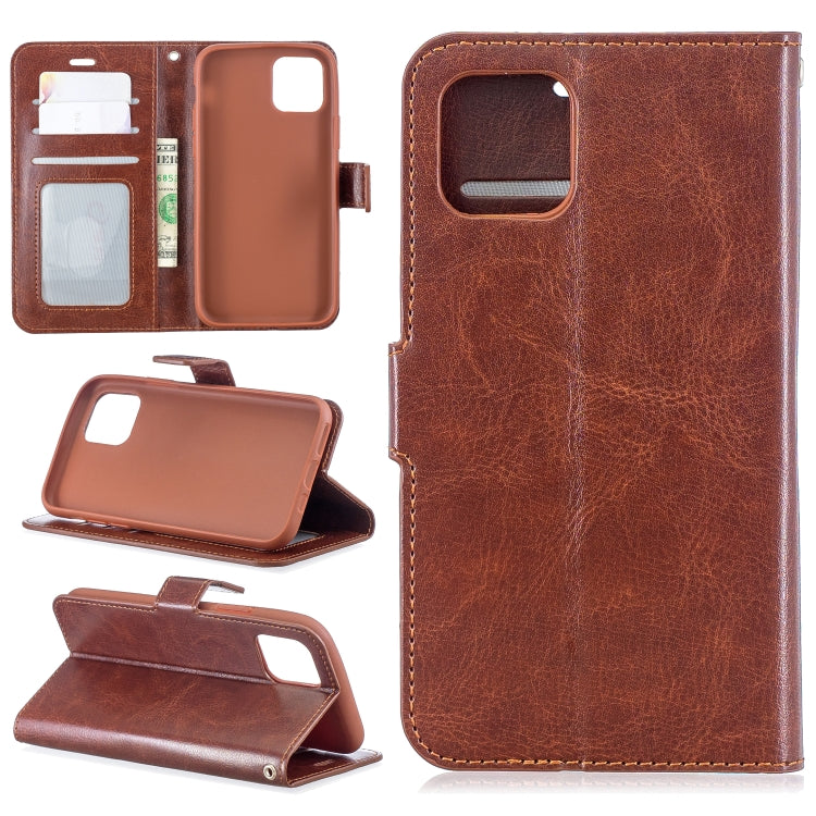 Crazy Horse Texture Horizontal Flip Leather Case with Holder & Card Slots & Wallet & Photo Frame, For iPhone 11 Pro, For iPhone  XI Max 2019, For iPhone  XIR 2019