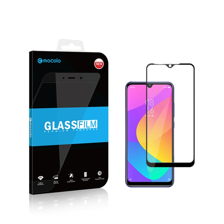 mocolo 0.33mm 9H 2.5D Full Glue Tempered Glass Film for Xiaomi Mi CC9e
