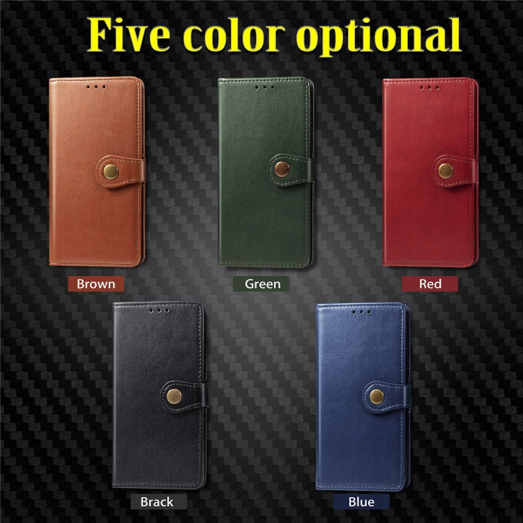 Retro Solid Color Leather Buckle Mobile Phone Protection Leather Case with Photo Frame & Card Slot & Wallet & Bracket Function for  iPhone XI Max（2019）, For iPhone 11 Pro Max