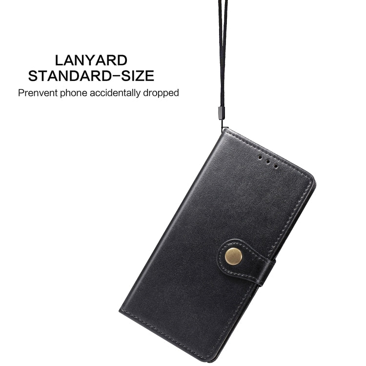 Retro Solid Color Leather Buckle Mobile Phone Protection Leather Case with Photo Frame & Card Slot & Wallet & Bracket Function for  iPhone XI Max（2019）, For iPhone 11 Pro Max