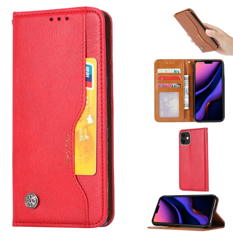 Knead Skin Texture Horizontal Flip Leather Case for iPhone XIR 2019 , with Photo Frame & Holder & Card Slots & Wallet, For iPhone 11