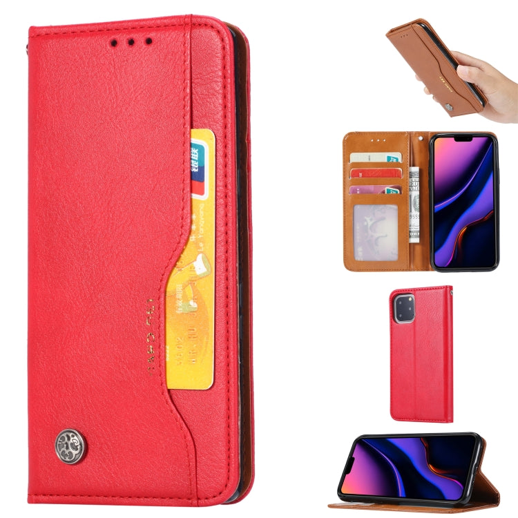 Knead Skin Texture Horizontal Flip Leather Case for iPhone XI Max 2019 , with Photo Frame & Holder & Card Slots & Wallet, For iPhone 11 Pro Max
