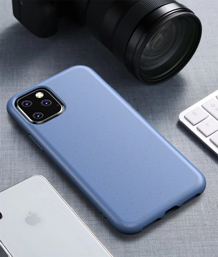 Starry Series Shockproof Straw Material + TPU Protective Case for iPhone XIR 2019, For iPhone 11