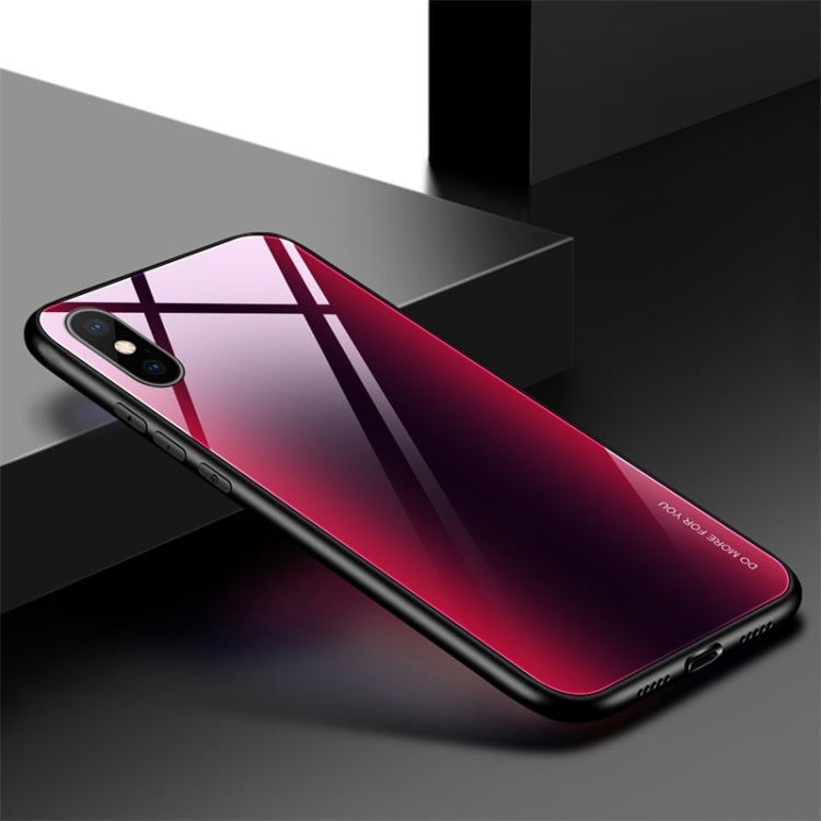 Mocolo Gradient Color Glass Phone Case for, For iPhone X/ XS