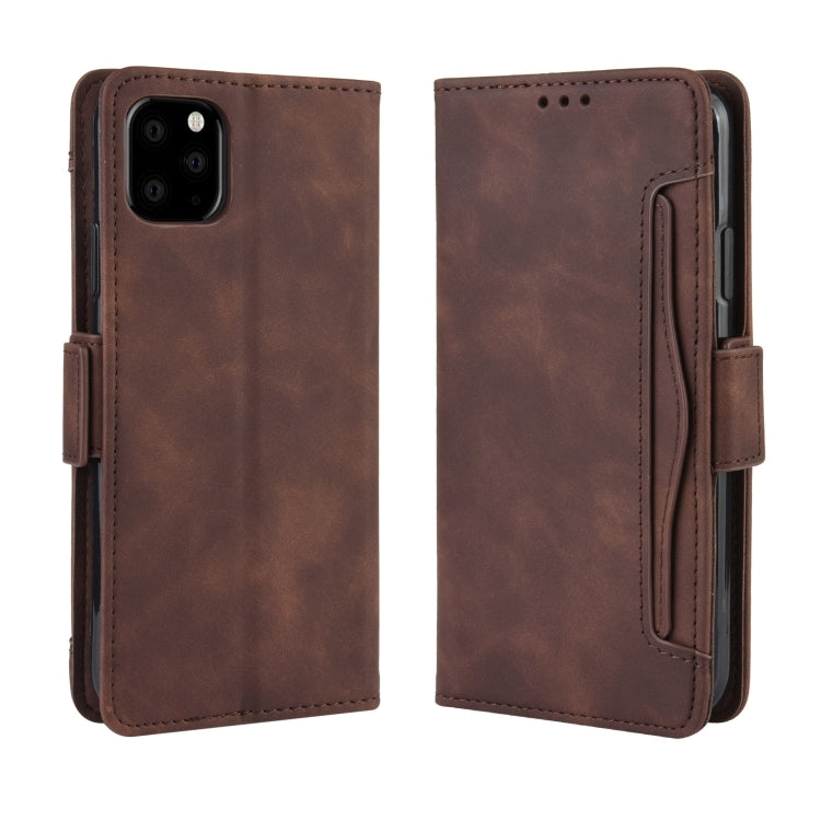 Wallet Style Skin Feel Calf Pattern Leather Case For iPhone XI 2019 ,with Separate Card Slot, For iPhone 11 Pro