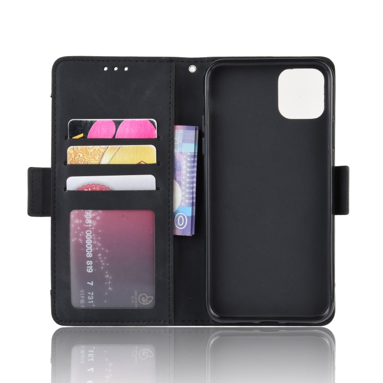 Wallet Style Skin Feel Calf Pattern Leather Case For iPhone XI MAX 2019 ,with Separate Card Slot, For iPhone 11 Pro Max