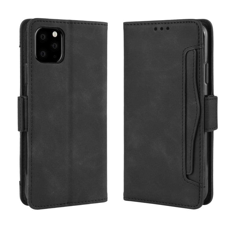 Wallet Style Skin Feel Calf Pattern Leather Case For iPhone XI MAX 2019 ,with Separate Card Slot, For iPhone 11 Pro Max