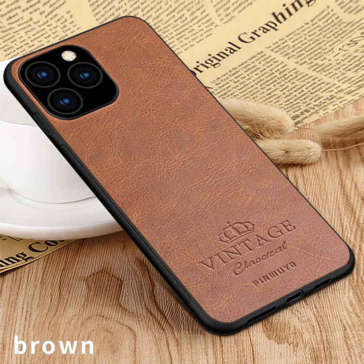PINWUYO Pin Rui Series Classical Leather, PC + TPU + PU Leather Waterproof And Anti-fall All-inclusive Protective Shell for