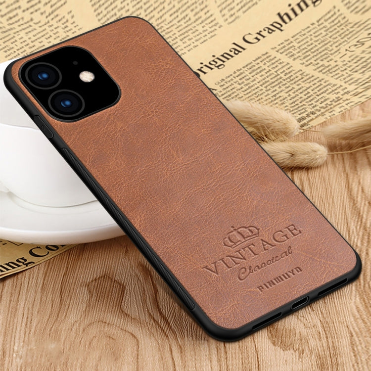 PINWUYO Pin Rui Series Classical Leather, PC + TPU + PU Leather Waterproof And Anti-fall All-inclusive Protective Shell for