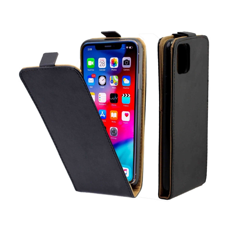 Business Style Vertical Flip TPU Leather Case  with Card Slot, For iPhone11
