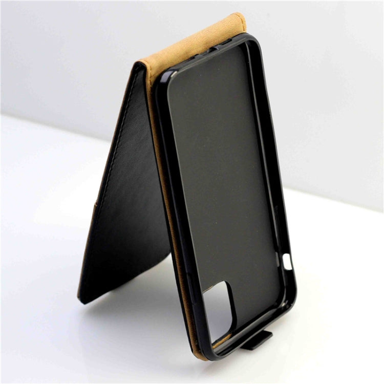 Business Style Vertical Flip TPU Leather Case  with Card Slot, For iPhone11