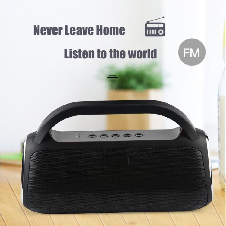 DY18 Wireless Bluetooth Speaker Portable Wireless Speaker Sound System, Support Bluetooth & AUX & TF & Radio