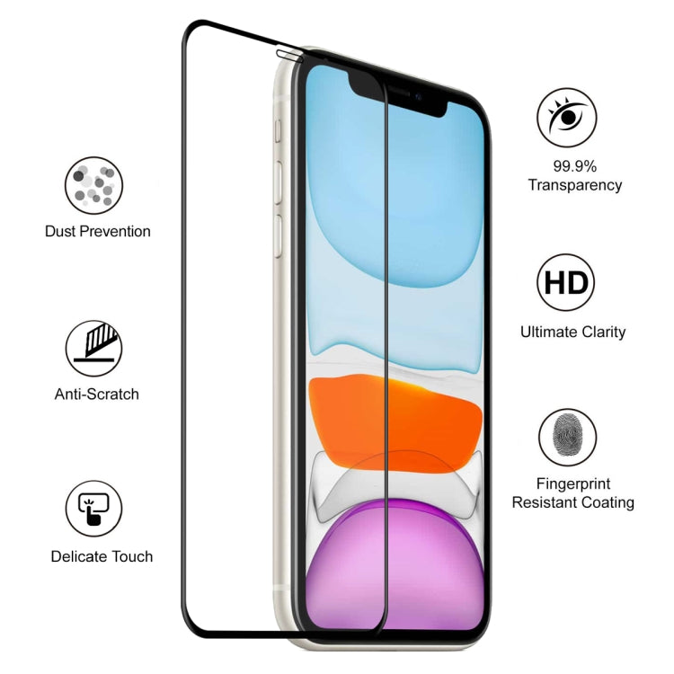 ENKAY Hat-Prince 0.26mm 9H 6D Curved Full Screen Tempered Glass Film, For iPhone 11 / iPhone XR, For iPhone 11 Pro / XS / X, For iPhone 11 Pro Max / XS Max