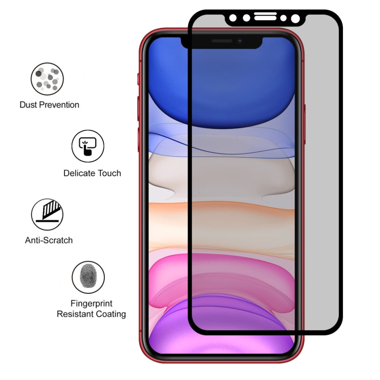 ENKAY Hat-Prince 0.26mm 9H 2.5D Privacy Anti-glare Full Screen Tempered Glass Film, For iPhone 11 / iPhone XR, For iPhone 11 Pro / XS / X, For iPhone 11 Pro Max / XS Max