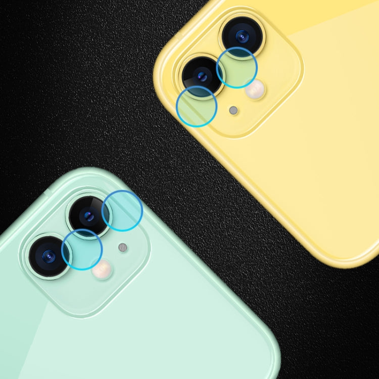 2PCS mocolo 0.15mm 9H 2.5D Round Edge Rear Camera Lens Tempered Glass Film, For iPhone 11, For iPhone 11 Pro, For iPhone 11 Pro Max