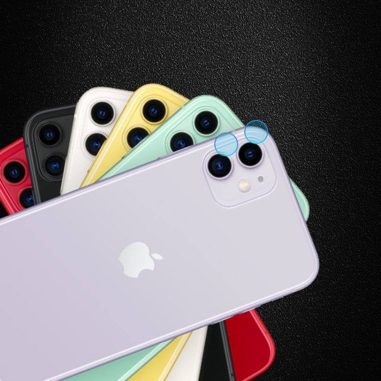 2PCS mocolo 0.15mm 9H 2.5D Round Edge Rear Camera Lens Tempered Glass Film, For iPhone 11, For iPhone 11 Pro, For iPhone 11 Pro Max