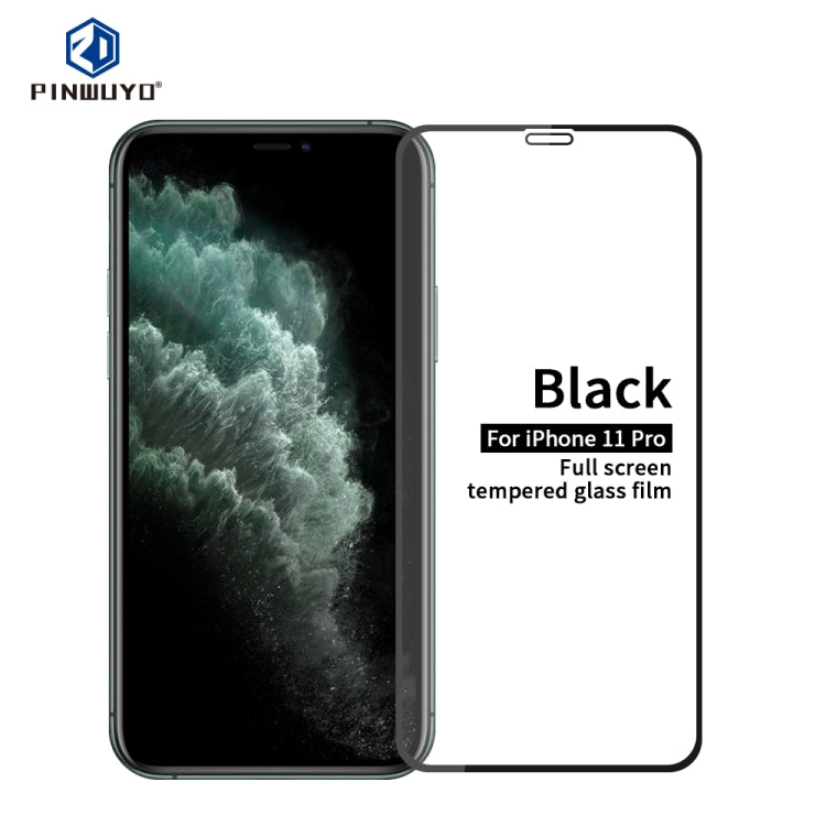 PINWUYO 9H 2.5D Full Screen Tempered Glass Film