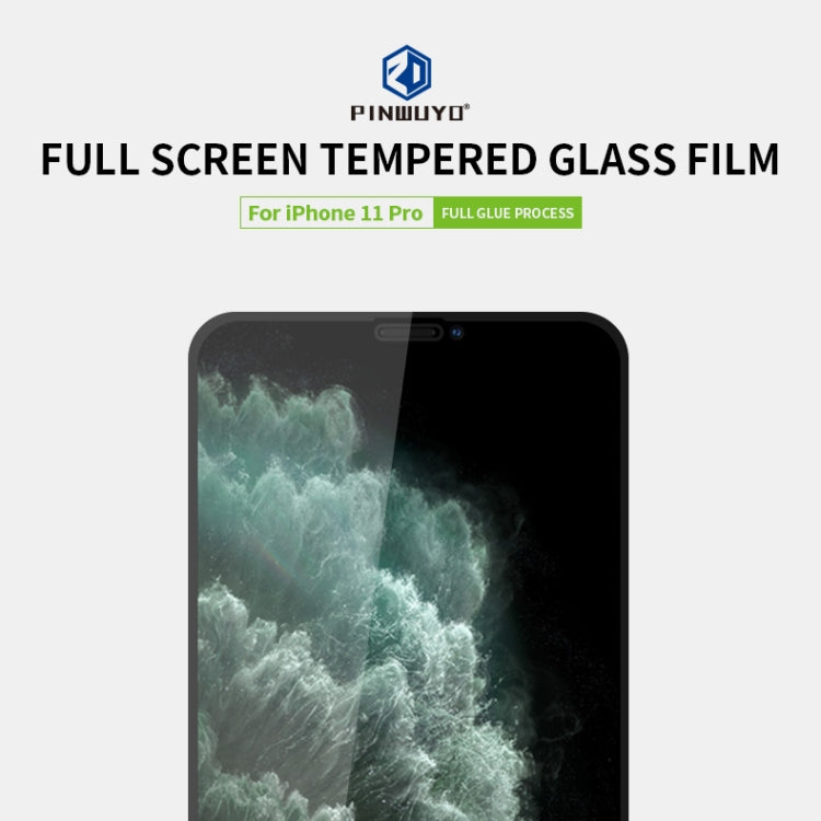 PINWUYO 9H 2.5D Full Screen Tempered Glass Film