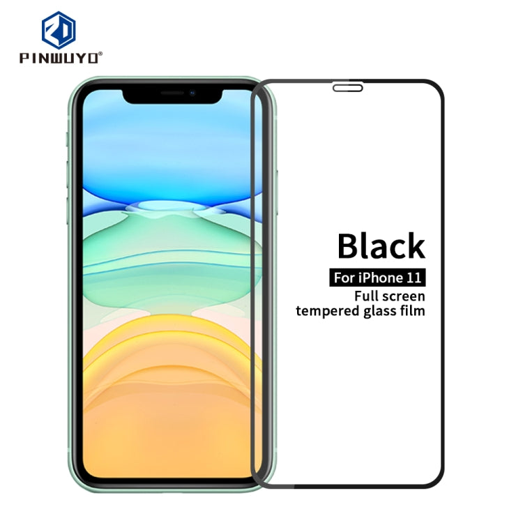 PINWUYO 9H 2.5D Full Screen Tempered Glass Film