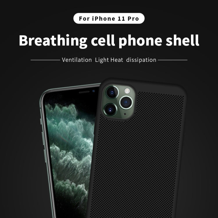MOFI Breathable PC Ultra-thin All-inclusive Protective Case, For iPhone 11 Pro, For iPhone 11 Pro Max