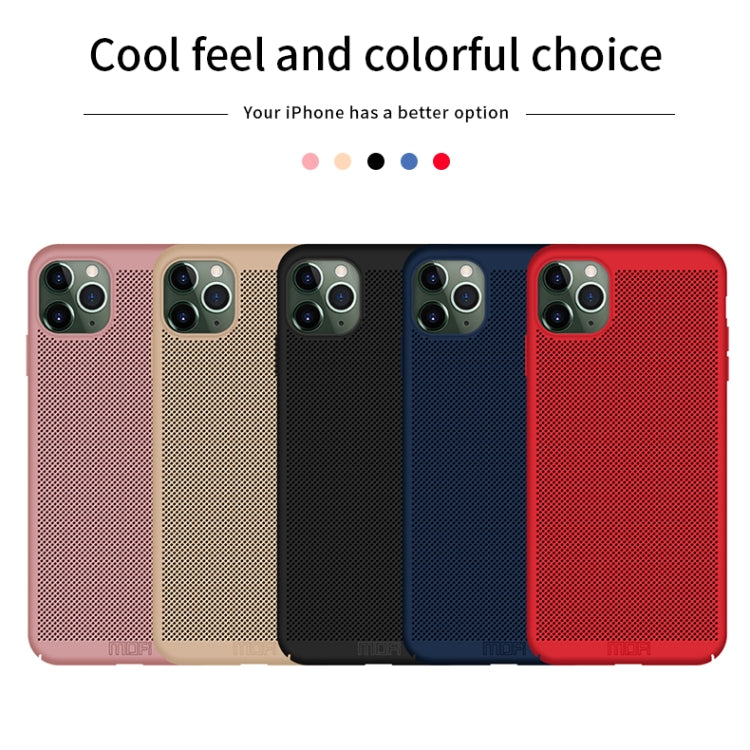 MOFI Breathable PC Ultra-thin All-inclusive Protective Case, For iPhone 11 Pro, For iPhone 11 Pro Max