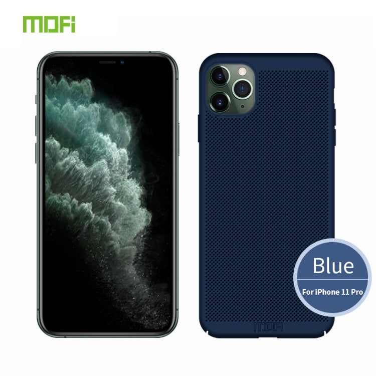 MOFI Breathable PC Ultra-thin All-inclusive Protective Case, For iPhone 11 Pro, For iPhone 11 Pro Max