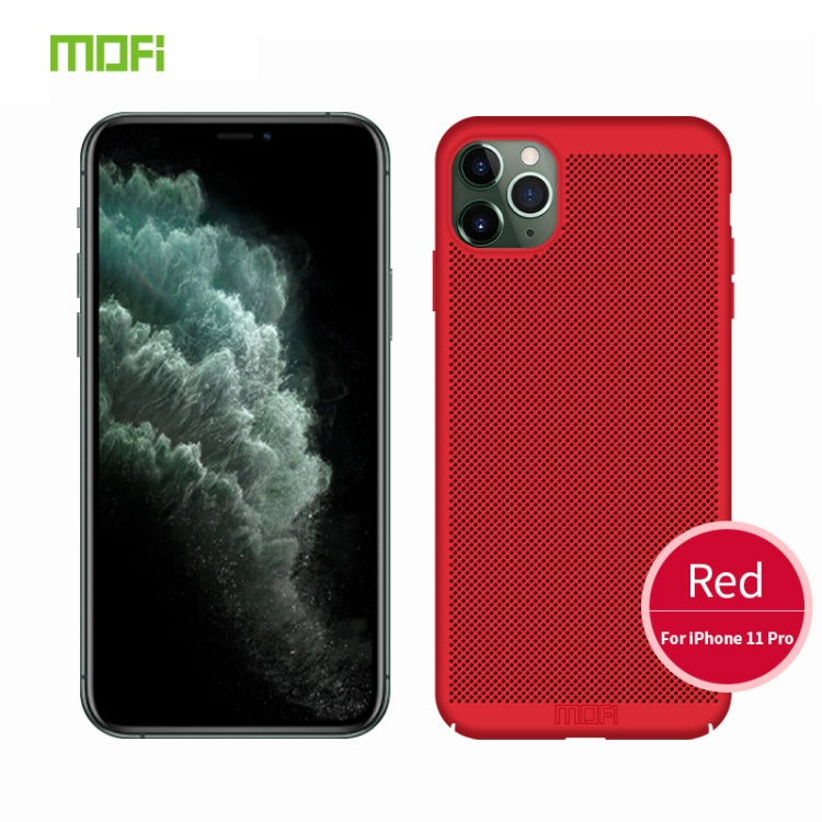 MOFI Breathable PC Ultra-thin All-inclusive Protective Case, For iPhone 11 Pro, For iPhone 11 Pro Max
