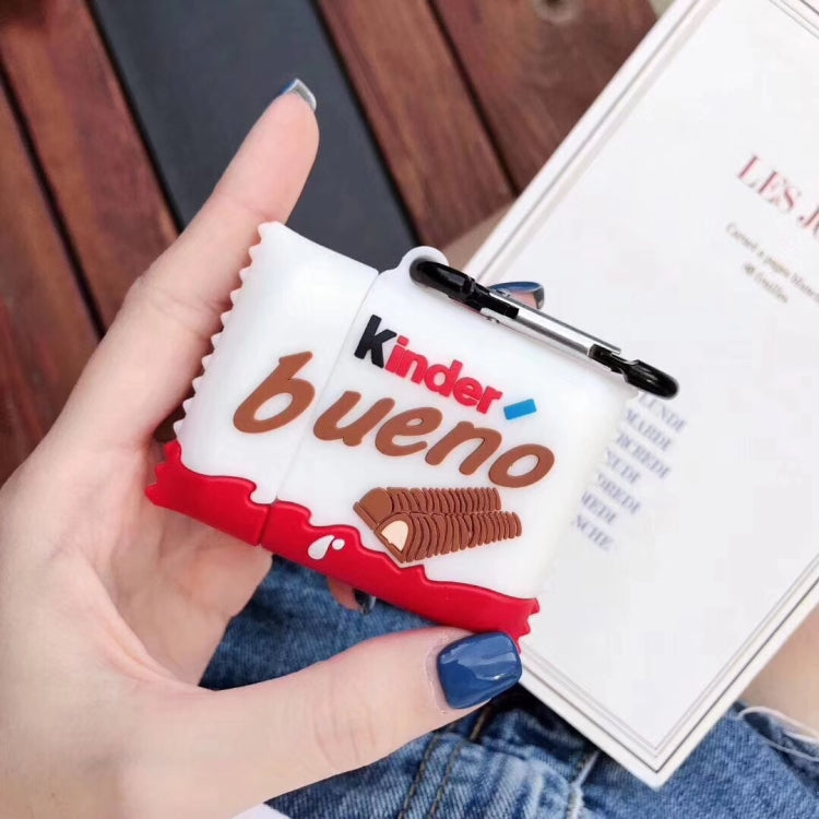 Étui de protection universel pour écouteurs Bluetooth sans fil Apple AirPods 1/2 génération Kinder Chocolate