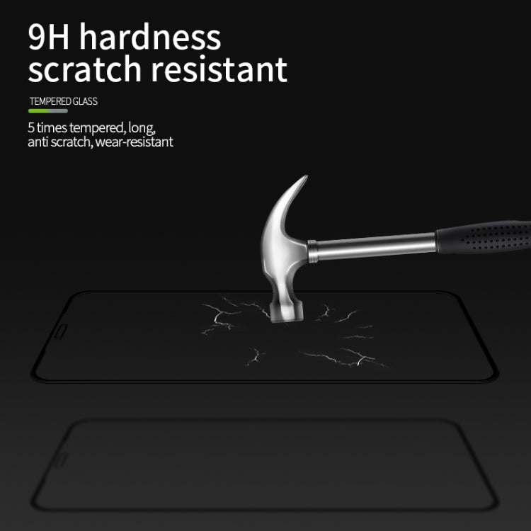 PINWUYO 9H 3D Curved Tempered Glass Film, For iPhone 11 Pro, For iPhone 11 Pro Max, For iPhone 11