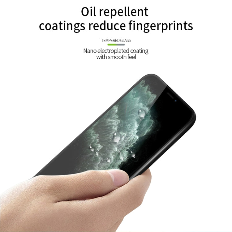 PINWUYO 9H 3D Curved Tempered Glass Film, For iPhone 11 Pro, For iPhone 11 Pro Max, For iPhone 11