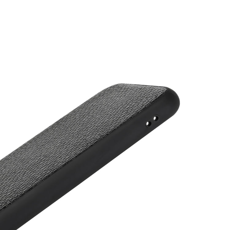 For iPhone XR Litchi Pattern Leather Anti-falling TPU Mobile Phone Shell Protective Case, For iPhone XR