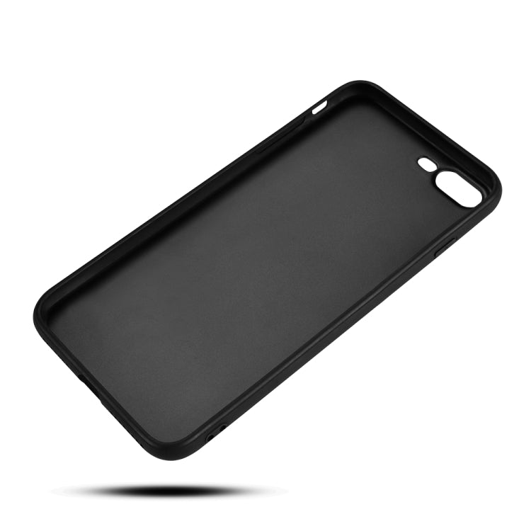 For iPhone 8 Plus / 7 Plus Max Litchi Pattern Leather Anti-falling TPU Mobile Phone Shell Protective Case, For iPhone 8 Plus